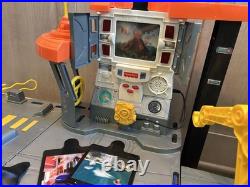 Used Fisher Price Rescue Heroes Aquatic Aircraft Carrier Command Center-Untested