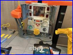 Used Fisher Price Rescue Heroes Aquatic Aircraft Carrier Command Center-Untested