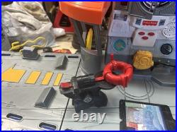 Used Fisher Price Rescue Heroes Aquatic Aircraft Carrier Command Center-Untested