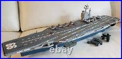 Used Micro Machines Aircraft Carrier Playset Great Condition