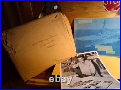 Uss Hancock Aircraft Carrier Ship Cva-19 Welcome Pamphlet Navy