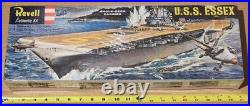 VERY RARE Sealed Revell 1/530 USS ESSEX Angled Deck Aircraft Carrier