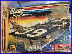 Vintage Gi Joe Uss Flagg Aircraft Carrier 99% Complete