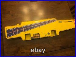 VINTAGE REMCO MIGHTY MATILDA MOTORIZED AIRCRAFT CARRIER with box Working