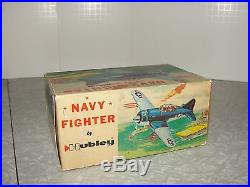 VIntage Hubley U. S. Navy Aircraft Carrier Fighter Plane in the Box