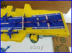 VTG 1961 Remco Mighty Matilda Aircraft Carrier Working With Accessories & Box W1