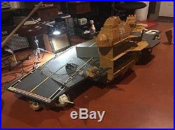 VTG GI JOE USS Flagg Air Craft Carrier 1985 Playset 95% Complete
