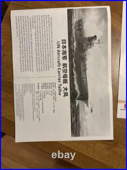 Very Fire 1/350 IJN Taiho Standard Version Partially Built