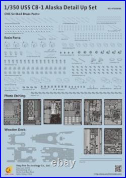 Very Fire 1/350 USS Alaska Detail Up Set(For Hobbyboss)(VF350006)