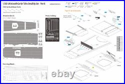 Veryfire 1/350 IJN Aircraft Carrier Taiho DetailUp Set(Part A+B+C)BELBV350901UP