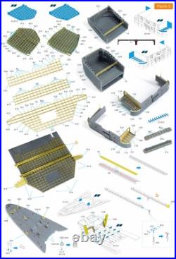 Veryfire 1/350 IJN Aircraft Carrier Taiho DetailUp Set(Part A+B+C)BELBV350901UP