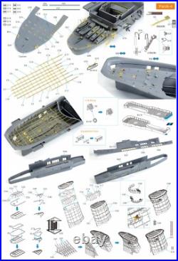 Veryfire 1/350 IJN Aircraft Carrier Taiho DetailUp Set(Part A+B+C)BELBV350901UP