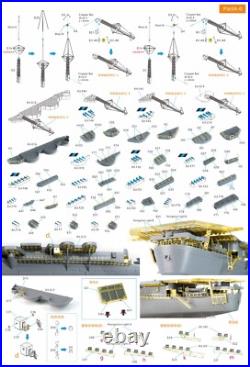 Veryfire 1/350 IJN Aircraft Carrier Taiho DetailUp Set(Part A+B+C)BELBV350901UP