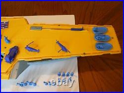 Vintage 1961 Remco Battery-Op. Mighty Matilda, Motorized Aircraft Carrier, Used