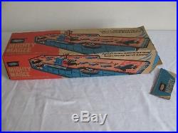 Vintage 1963 Remco Mighty Magee Aircraft Carrier with Planes #520 VG