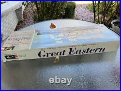 Vintage 1963 Revell Great Eastern Steamship 1/32 Scale Model Kit H-393498