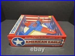 Vintage 1971 Hubley American Eagle USN Fighter Aircraft Carrier#21214 Sealed