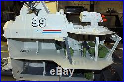 Vintage 1985 GI Joe Cobra USS FLAGG Aircraft Carrier 99.9% COMPLETE NICE