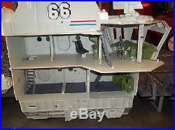 Vintage 1985 GI Joe USS Flagg Aircraft Carrier with Box, L@@K