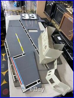 Vintage 1985 HASBRO GI JOE USS Flagg Aircraft Carrier RARE (UPDATED PICS) w BOX