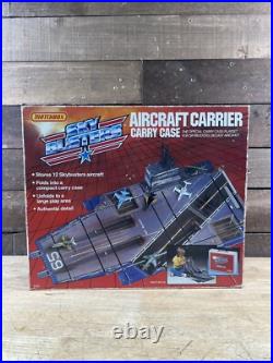 Vintage 1988 Matchbox Aircraft Carrier Carry Case WithBox Vintage 1988 Matchbox Aircraft Carrier Carry Case WithBox
