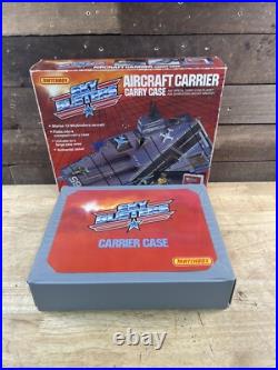 Vintage 1988 Matchbox Aircraft Carrier Carry Case WithBox Vintage 1988 Matchbox Aircraft Carrier Carry Case WithBox