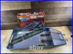 Vintage 1988 Matchbox Aircraft Carrier Carry Case WithBox Vintage 1988 Matchbox Aircraft Carrier Carry Case WithBox