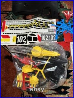 Vintage 21 Pc Aircraft Set Carrier American Plastic Toys Inc