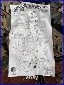 Vintage 21 Pc Aircraft Set Carrier American Plastic Toys Inc