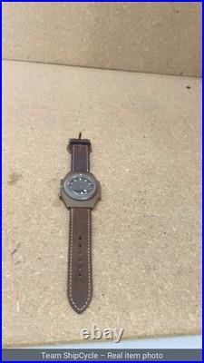 Vintage DS Aircraft Carrier VDS Bronze Titanium Distress Dial Swiss Aut G2U