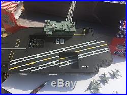 Vintage G. I. Joe, Motorized Aircraft Carrier with original box