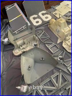 Vintage GI Joe 1985 USS FLAGG AIRCRAFT CARRIER 90% Complete See Pics