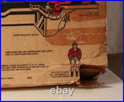Vintage GI Joe ARAH USS Flagg Air Craft Carrier Box Only In Average Condition
