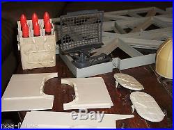 Vintage GI Joe USS FLAGG Aircraft Carrier 1985 Near Complete Most Small Parts