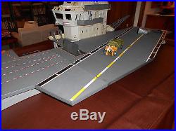 Vintage GI Joe USS Flagg Aircraft Carrier 1985 - Really Nice Condition - Rare