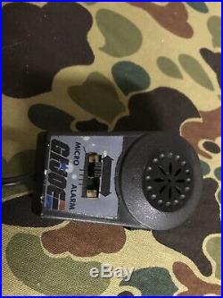 Vintage GI Joe USS Flagg Aircraft Carrier Microphone Sound System, Cannon, Stair
