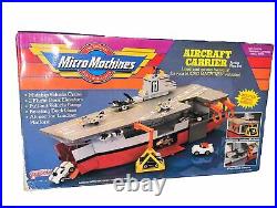 Vintage Galoob Micro Machines Aircraft Carrier Inv-0674