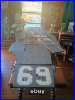 Vintage Gi Joe 1985 Uss Flagg Aircraft Carrier (not Complete) Read