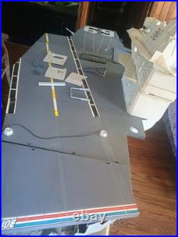 Vintage Gi Joe 1985 Uss Flagg Aircraft Carrier (not Complete) Read