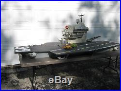 Vintage Hasbro GI Joe USS Flagg Aircraft Carrier 98% complete 1985 ARAH /w box