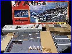 Vintage Kidz Fun U. S. UNIVERSAL AIRCRAFT CARRIER With Realistic Fighter