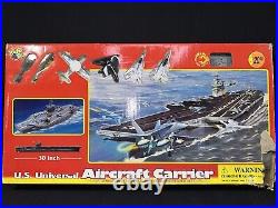 Vintage Kidz Fun U. S. UNIVERSAL AIRCRAFT CARRIER With Realistic Fighter
