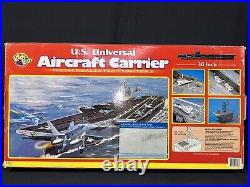 Vintage Kidz Fun U. S. UNIVERSAL AIRCRAFT CARRIER With Realistic Fighter