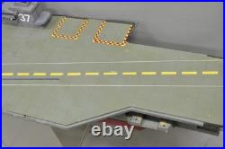 Vintage Large 84 USS Nimitz CVN-68 Aircraft Carrier Navy Military Model Ship 37