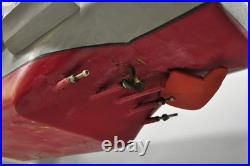 Vintage Large 84 USS Nimitz CVN-68 Aircraft Carrier Navy Military Model Ship 37