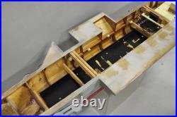 Vintage Large 84 USS Nimitz CVN-68 Aircraft Carrier Navy Military Model Ship 37