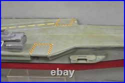 Vintage Large 84 USS Nimitz CVN-68 Aircraft Carrier Navy Military Model Ship 37