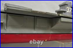 Vintage Large 84 USS Nimitz CVN-68 Aircraft Carrier Navy Military Model Ship 37