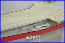 Vintage Large 84 USS Nimitz CVN-68 Aircraft Carrier Navy Military Model Ship 37