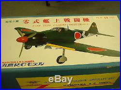 Vintage Marutaka R/C Model Zero Carrier Fighter